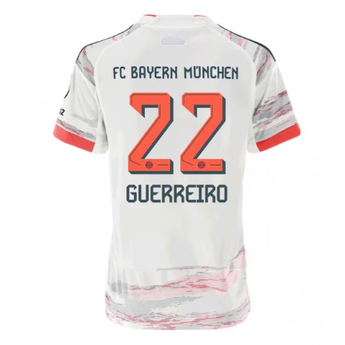 Ženski Nogometni dresi Bayern Munich Raphael Guerreiro #22 Gostujoči 2025-26 Kratek Rokav